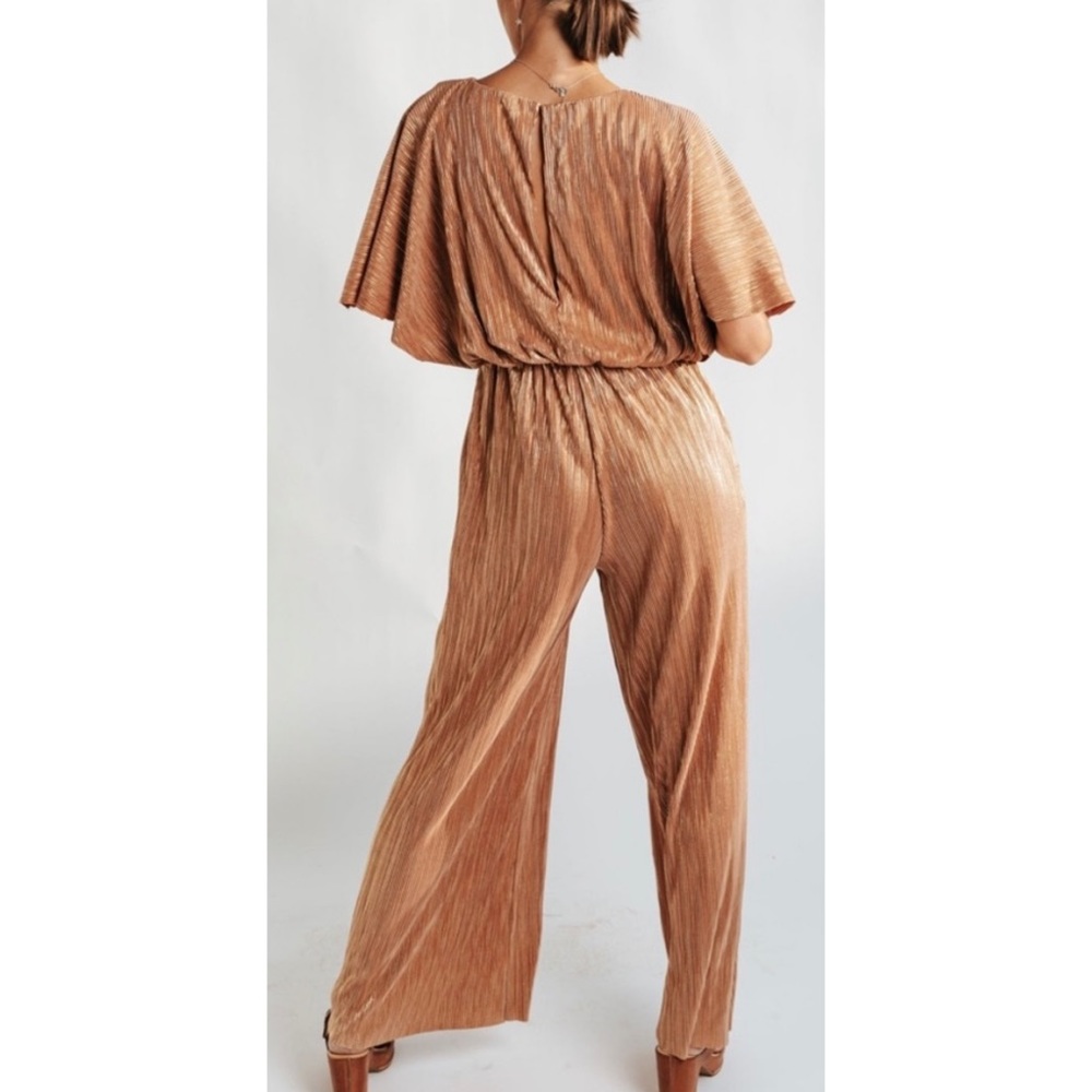 Medium Copper Piper & Scoot Jumpsuit - Only worn once.  Dry cleaned.